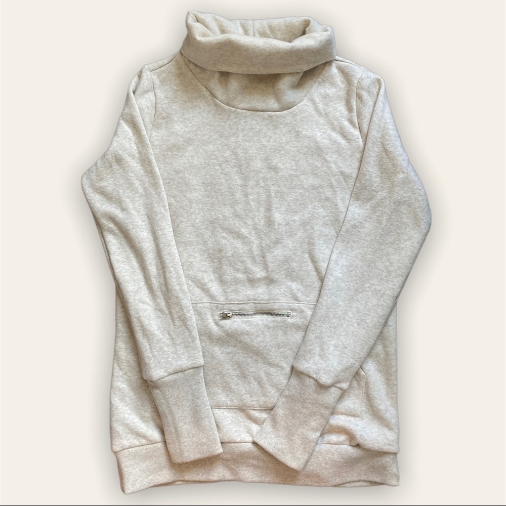 Vintage Turtleneck Fleece Pullover